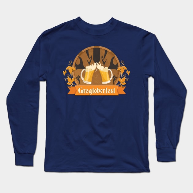 Grogtoberfest Long Sleeve T-Shirt by KennefRiggles